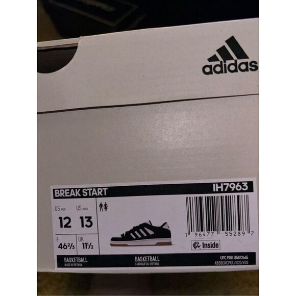 Adidas Turnaround Black White Brown IH7963 Shoe Sneaker Trainer M12 - Picture 7 of 7